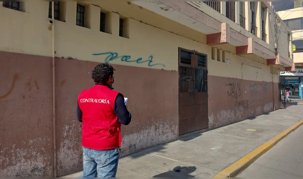 Equipo de control determinó que no se pagó el arrendamiento en el edificio Dos de Mayo. Foto: Contraloría Equipo de control determinó que no se pagó el arrendamiento en el edificio Dos de Mayo. Foto: Contraloría