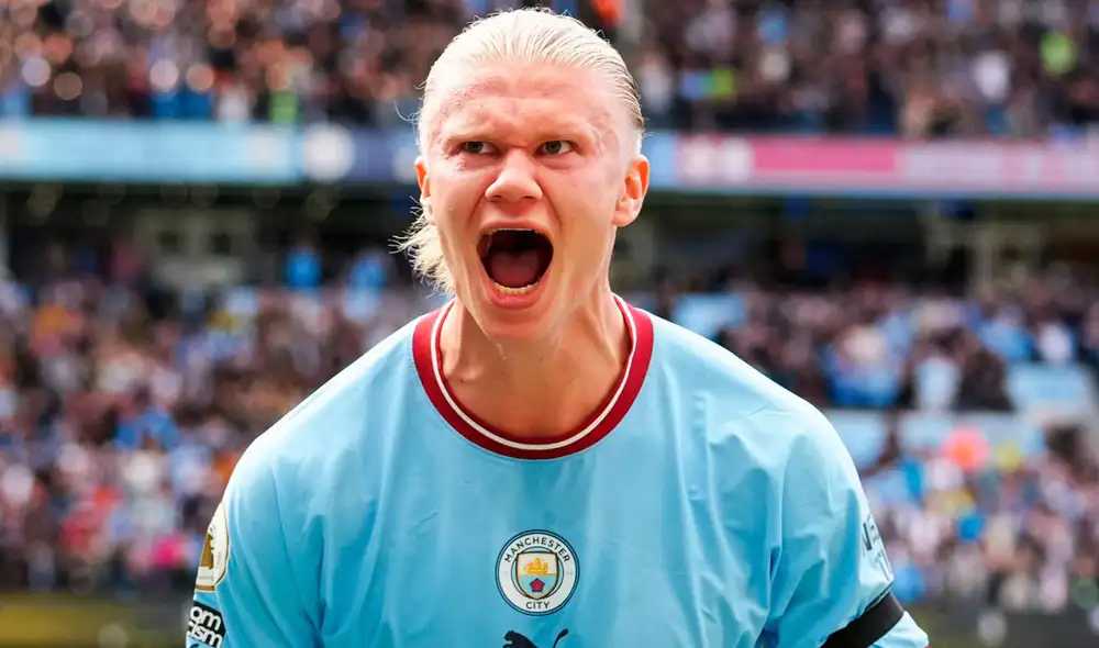 El noruego suma 19 goles en 12 partidos con el Manchester City. Foto: The Telegraph