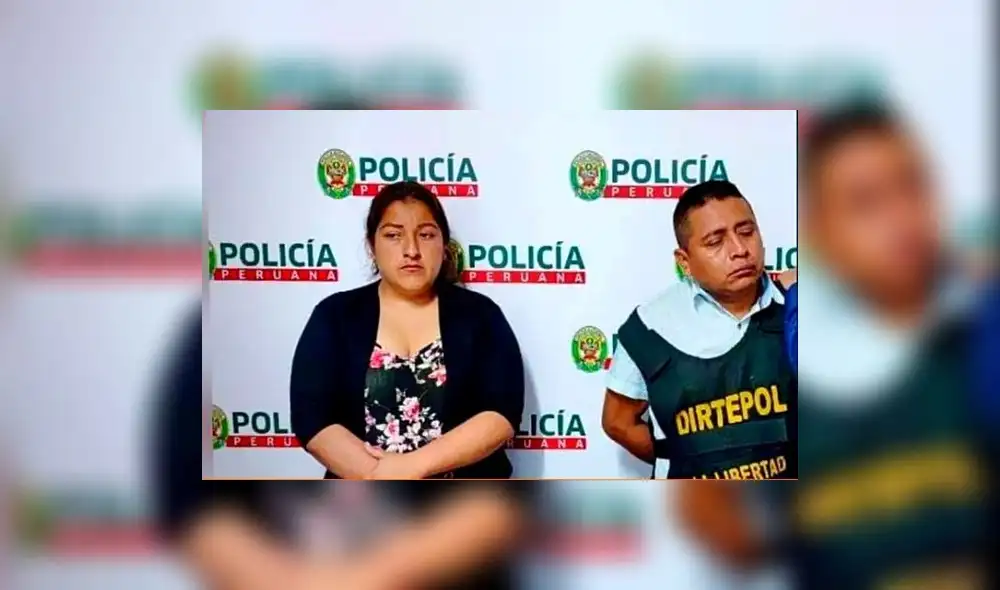 Ana Reyes y Juan Barreto son acusados del homicidio de León Toscano. Foto: PNP