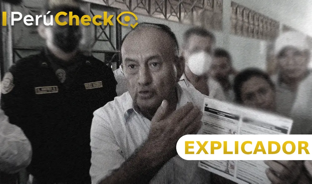 Todo se debe a un desfase entre los tiempos de impresión y los de reposición del candidato. Foto: Composición PerúCheck Todo se debe a un desfase entre los tiempos de impresión y los de reposición del candidato. Foto: Composición PerúCheck