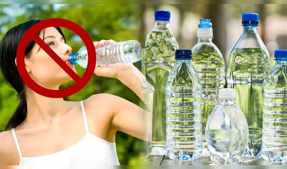 Cada vez más fabricantes incluyen en sus botellas la advertencia "No reutilizar". Foto: composición LR/Hogarmanía Cada vez más fabricantes incluyen en sus botellas la advertencia "No reutilizar". Foto: composición LR/Hogarmanía