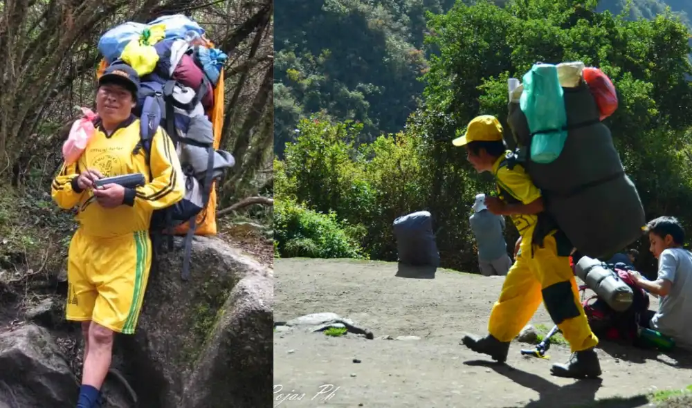 Porteadores en el Camino Inca. Foto: Dany Photography