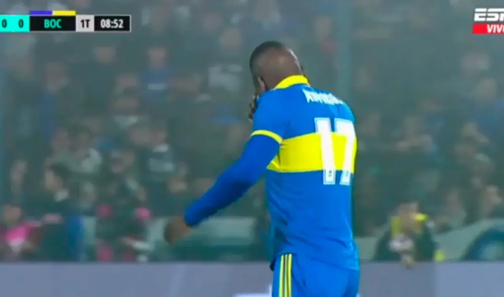 Luis Advíncula fue titular en el Xeneize. Foto: ESPN