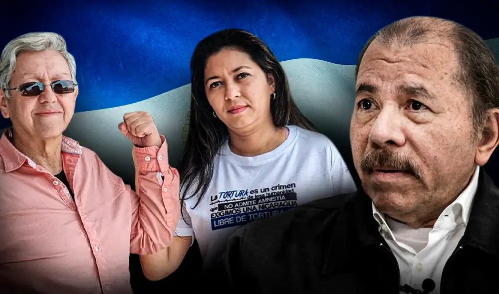 Wendy Flores y Ana Quirós denunciaron represión en régimen de Daniel Ortega en Nicaragua y han hablado con representantes en la Asamblea General de la OEA. Foto: Composición/LR/Jazmin Ceras/Jessica Merino/EFE Wendy Flores y Ana Quirós denunciaron represión en régimen de Daniel Ortega en Nicaragua y han hablado con representantes en la Asamblea General de la OEA. Foto: Composición/LR/Jazmin Ceras/Jessica Merino/EFE
