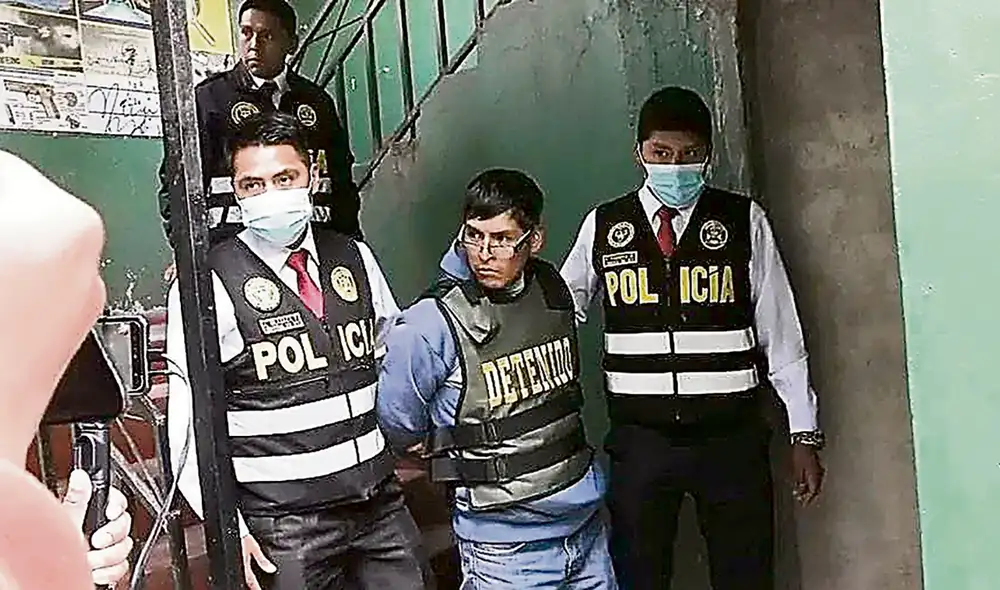 Detenido. Yhony Mendoza tenía una deuda de 8 mil soles. Prefirió asesinar antes que pagar. Foto: difusión
