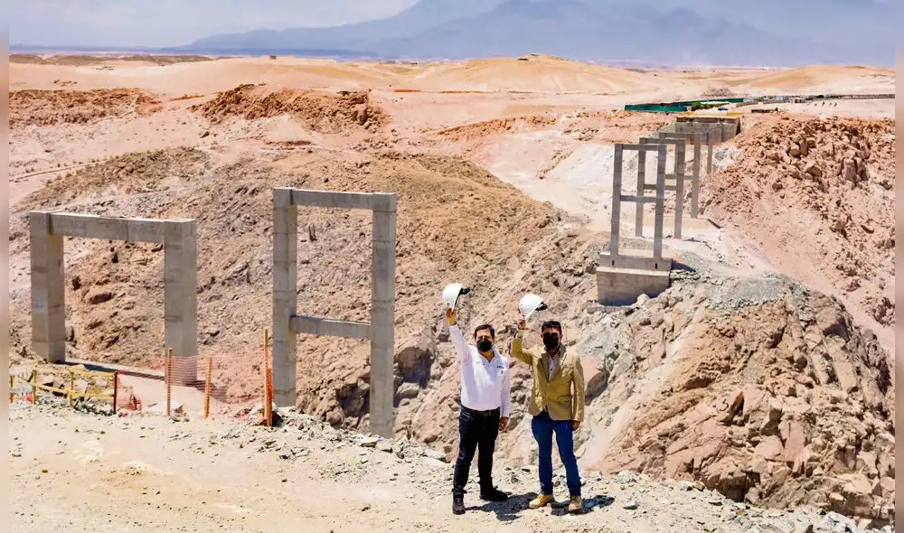 Abandonado. En la gestión de Cáceres Llica se dijo que el puente ya estaba en marcha, pero a la fecha la obra no avanza. Foto: difusión