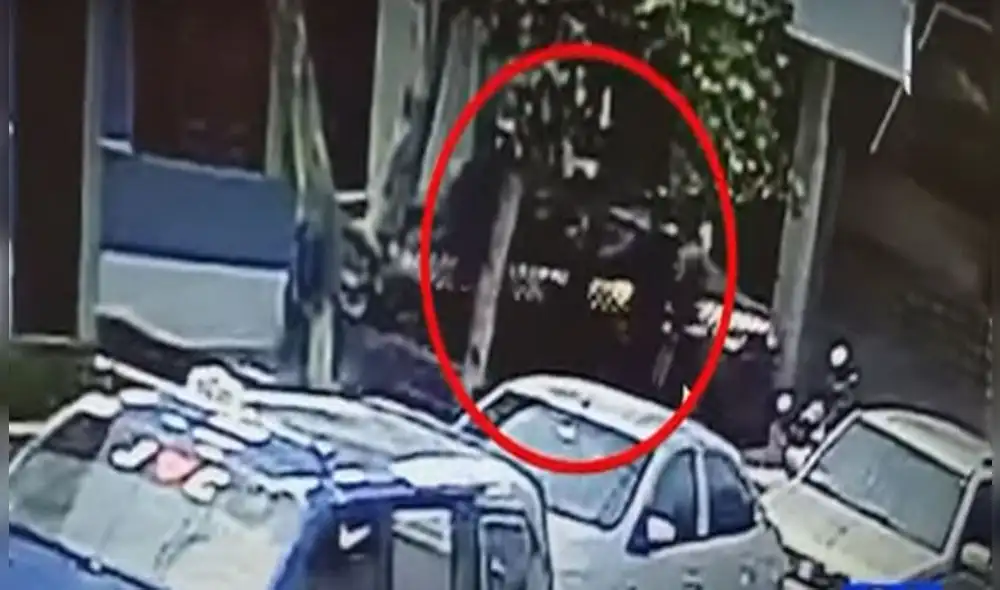 El hecho ocurrió cerca al medio día del último jueves 6 de setiembre. Foto captura Panamericana