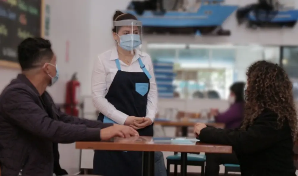 Sector alojamiento y restaurantes creció 43,3% en el 2021, pero aún no alcanza niveles prepandemia. Foto: Andina Sector alojamiento y restaurantes creció 43,3% en el 2021, pero aún no alcanza niveles prepandemia. Foto: Andina