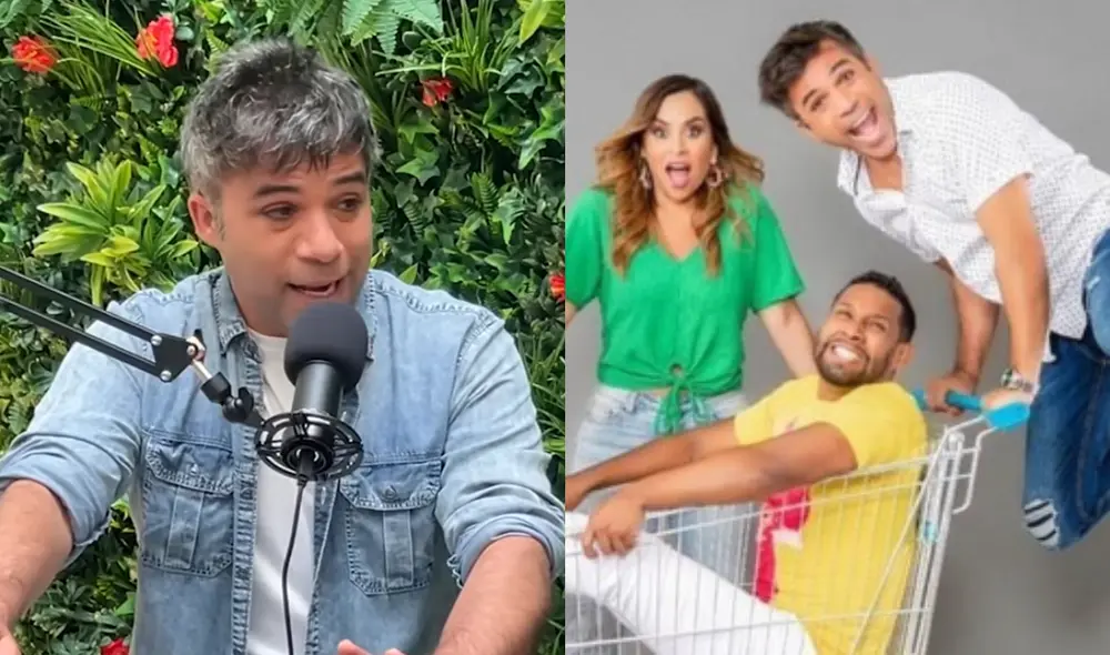 Renzo Schuller fue parte del equipo de "América hoy" en 2020. Foto: captura de YouTube/La Linares/Instagram/Renzo Schuller