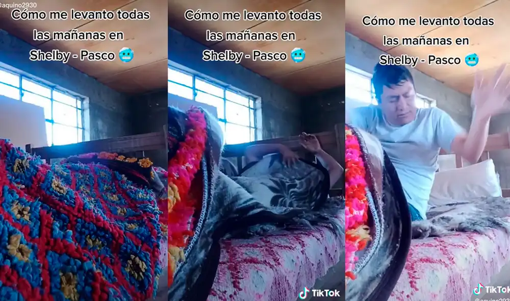 Video fue grabado en Pasco. Foto: captura de TikTok / aquino2930 Video fue grabado en Pasco. Foto: captura de TikTok / aquino2930