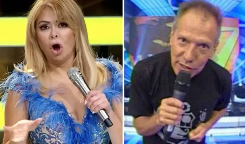 Gisela Valcárcel y Raúl Romero tuvieron un enfrentamiento en el 2010. Foto: captura de América TV Gisela Valcárcel y Raúl Romero tuvieron un enfrentamiento en el 2010. Foto: captura de América TV