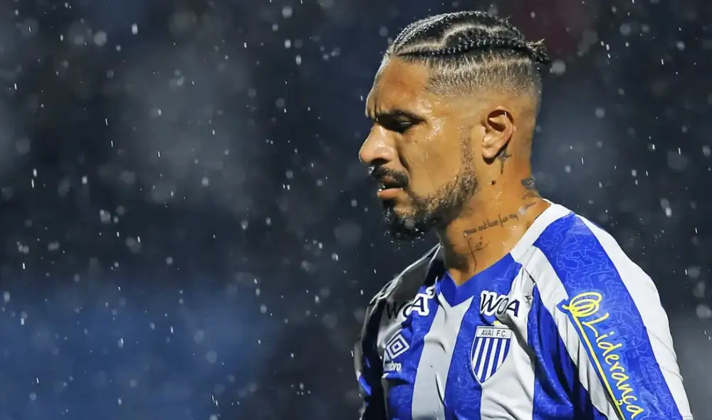 Paolo Guerrero llegó al Avaí a mediados de este año. Foto: Avaí/Twitter Paolo Guerrero llegó al Avaí a mediados de este año. Foto: Avaí/Twitter