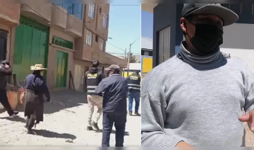 Familiares condujeron a la Policía hasta la vivienda donde se encontraba la moto implicada en el robo. Foto: Composición LR/Pachamama Radio