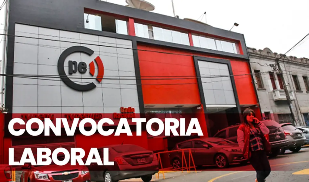 Convocatorias de trabajo en el IRTP. Foto: composición de Fabrizio Oviedo