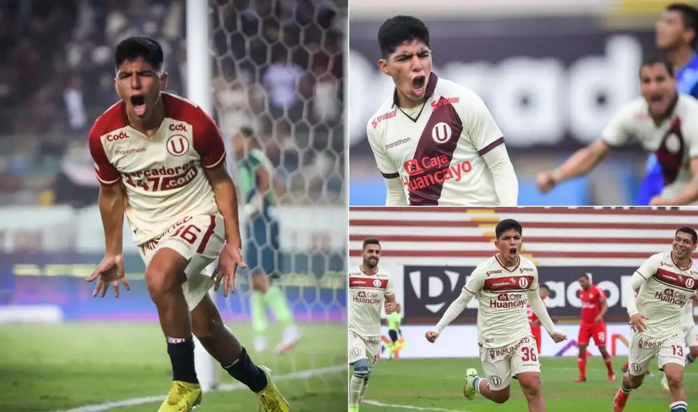 Piero Quispe tiene 3 tantos con Universitario desde su debut en el 2021. Foto: Universitario/Twitter