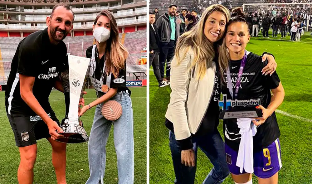 Giuli Cunha y Hernán Barcos asistieron a la final entre Alianza Lima y Mannucci. Foto: composición/Instagram/Giuli Cunha Giuli Cunha y Hernán Barcos asistieron a la final entre Alianza Lima y Mannucci. Foto: composición/Instagram/Giuli Cunha