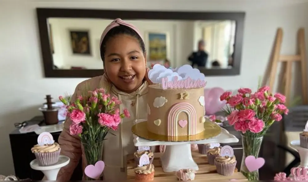 Valentina Montoya tiene 12 años y gestiona su propia empresa de repostería. Foto: Instagram/Valentina Montoya