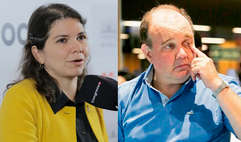 Claudia Dávila señaló que sería un "error" de parte de Rafael López Aliaga no buscar el diálogo con el Gobierno. Foto: MIMP/composición LR Claudia Dávila señaló que sería un "error" de parte de Rafael López Aliaga no buscar el diálogo con el Gobierno. Foto: MIMP/composición LR