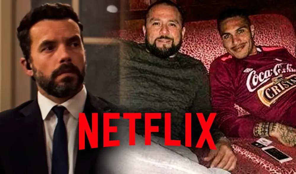 El actor peruano Rodrigo Palacios fue el encargado de interpretar al ‘Chino Take’. Foto: composicion Fabrizio Oviedo LR/Netflix Latinoamérica/Instagram.