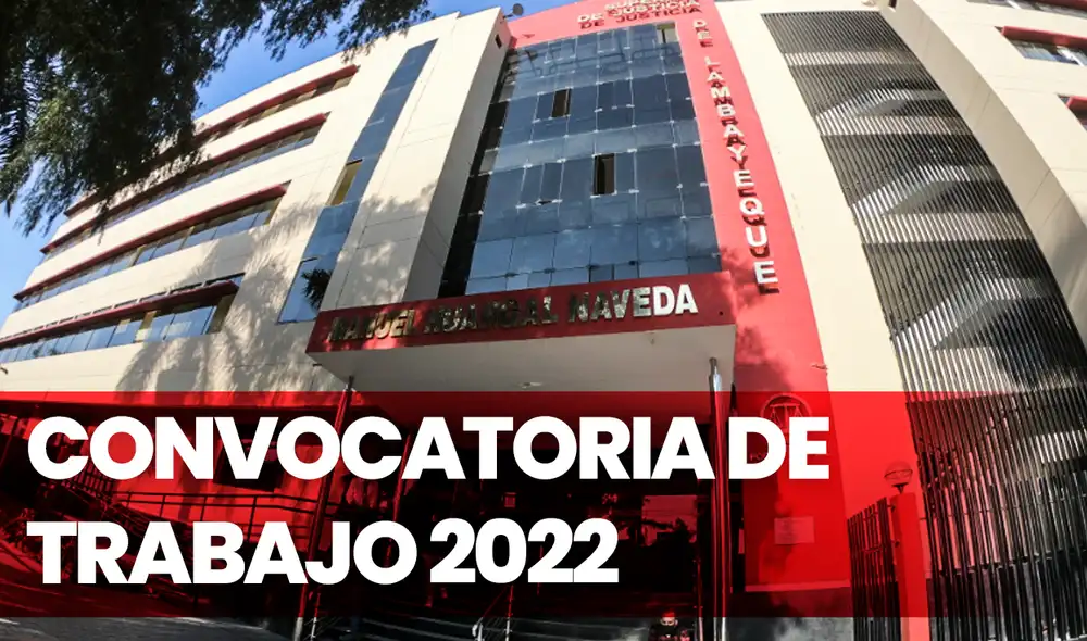 No pierdas la oportunidad de postular para laborar en el Poder Judicial. Foto: Clinton Medina/La República