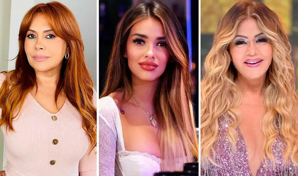 Shirley Arica tomó postura en el lío mediático entre Gisela y Magaly. Foto: composición Instagram