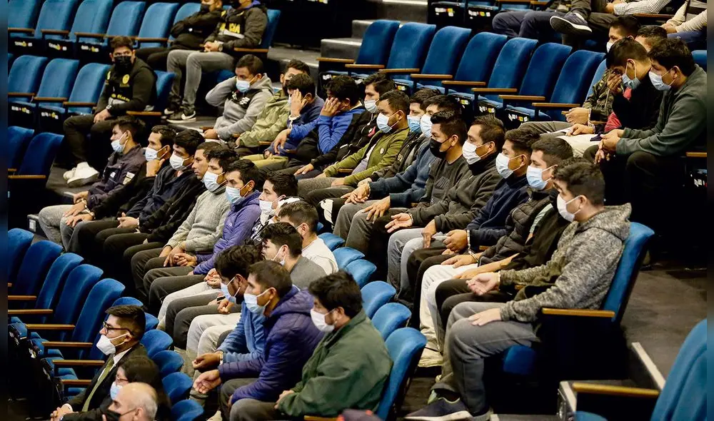 Audiencia. Presuntos responsables de matanza