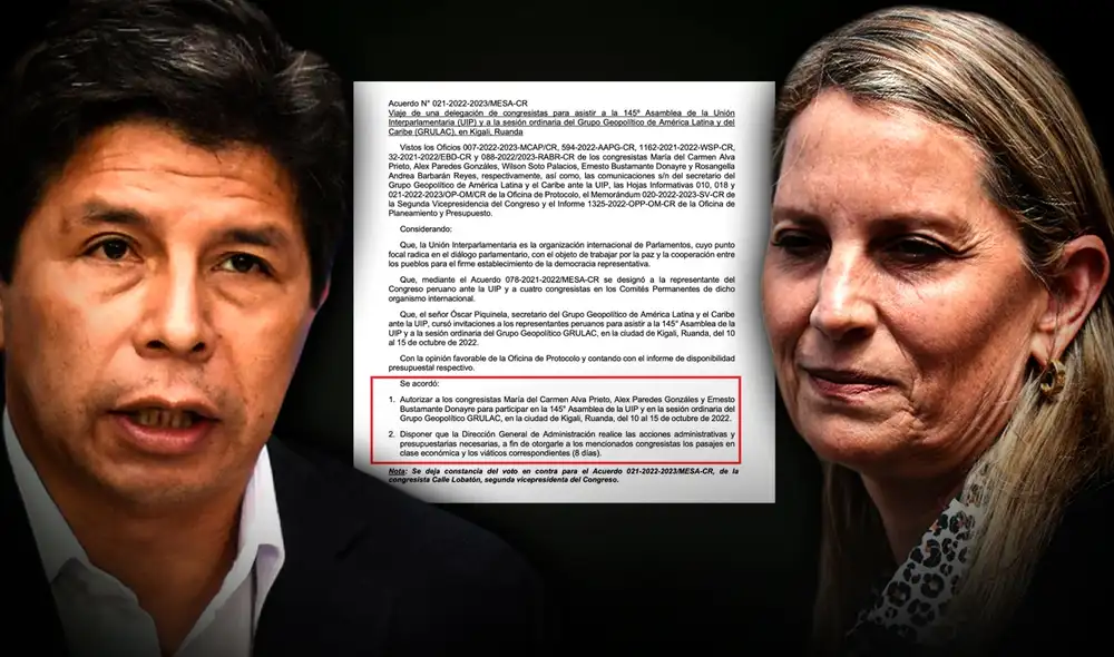 El viaje de los congresistas se realizará desde el 10 hasta el 15 de octubre. Foto: composición Gerson Cardoso/ La República