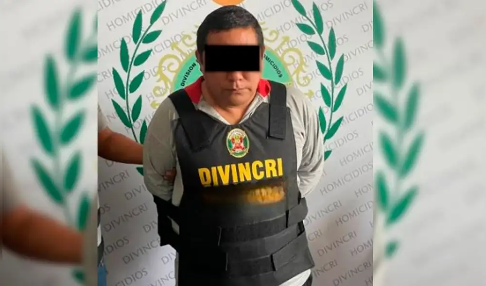 En el registro personal, los agentes le hallaron un teléfono celular. Foto: PNP En el registro personal, los agentes le hallaron un teléfono celular. Foto: PNP