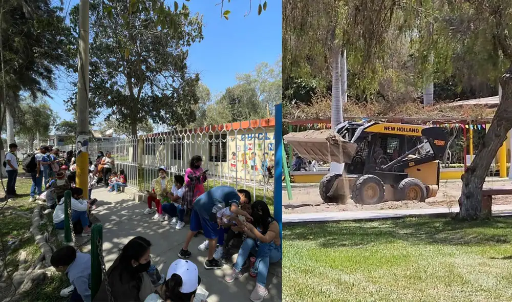 Con 2 horas se dio inicio a las actividades de inauguración. Foto: composicion LR/Rosa Quincho. Con 2 horas se dio inicio a las actividades de inauguración. Foto: composicion LR/Rosa Quincho.