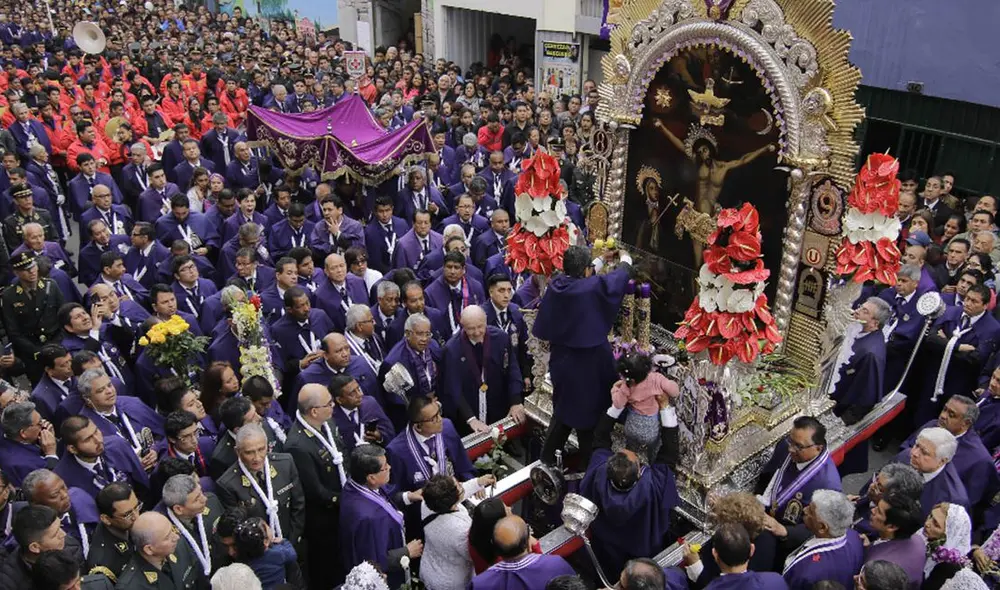 La procesión del Señor de los Milagros será celebrada tras dos años pandemia. Foto: John Reyes/La República