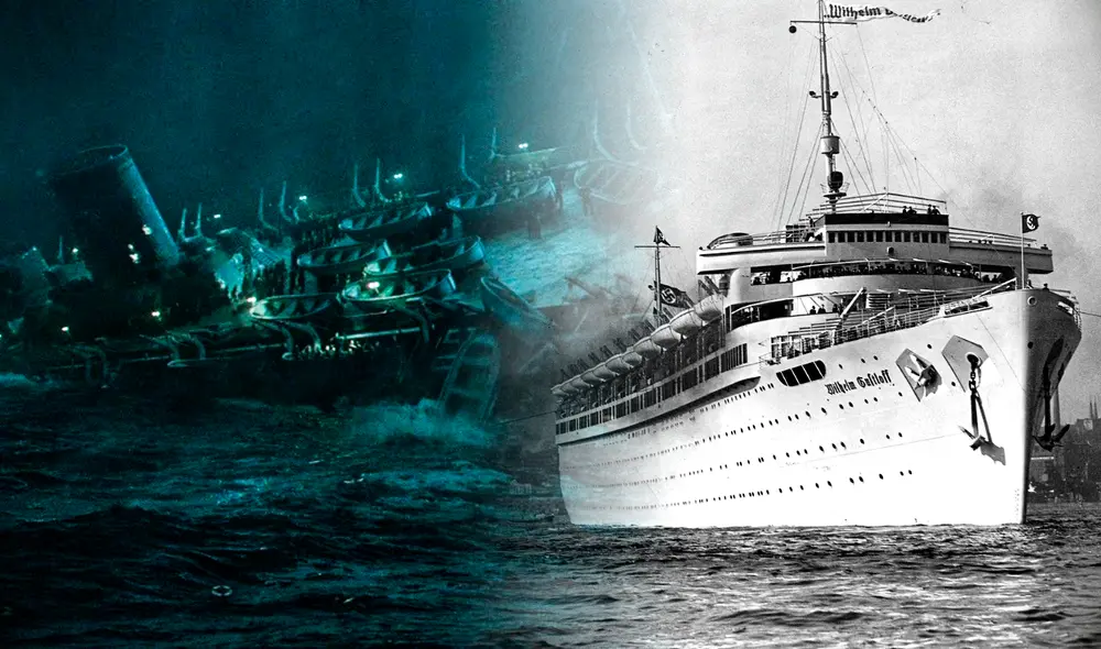 A diferencia del Titanic, el hundimiento del transatlántico Wilhelm Gustloff es considerado la peor tragedia de marítima de la historia. Foto: composición LR/ Smithsonian Magazine/Odisea
