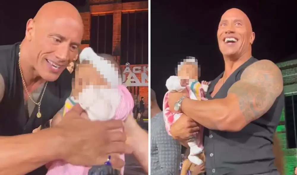 Dwayne Johnson protagonizó un emotivo momento en México. Foto: Dwayne Johnson/Instagram