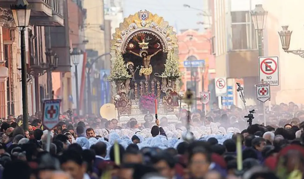 Conoce dónde está la pintura original que cimentó la fe en el Señor de los Milagros. Foto: Andina