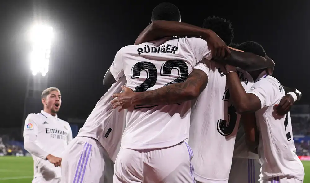 Real Madrid sumó 22 puntos en LaLiga Santander. Foto: AFP Real Madrid sumó 22 puntos en LaLiga Santander. Foto: AFP