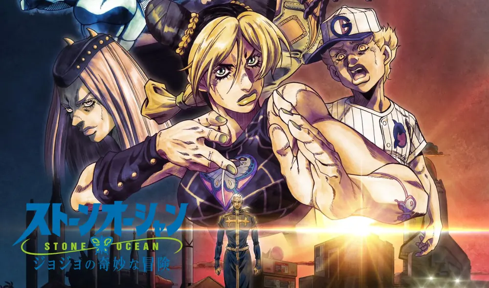 Conoce más de lo que se viene en la tercera parte de “JoJo’s bizarre adventure: stone ocean”. Foto: David Production