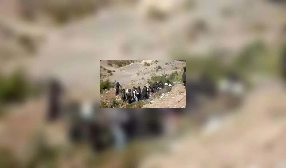 Arequipa. Reconstrucción del crimen de Liz Pierina. Foto: PNP Arequipa. Reconstrucción del crimen de Liz Pierina. Foto: PNP