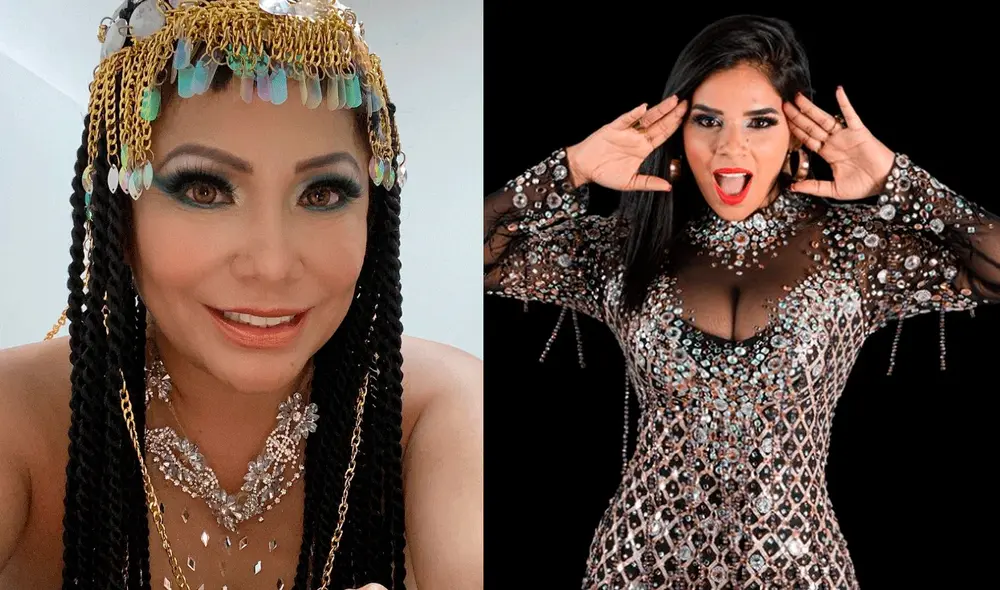 La rivalidad entre Marisol y Giuliana Rengifo empezó hace varios años atrás. Foto: composición LR/Instagram/Marisol/Giuliana Rengifo