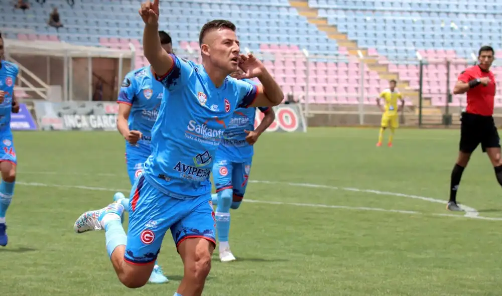 Jugador del Rico Garci. Foto: Deportivo Garcilaso Jugador del Rico Garci. Foto: Deportivo Garcilaso