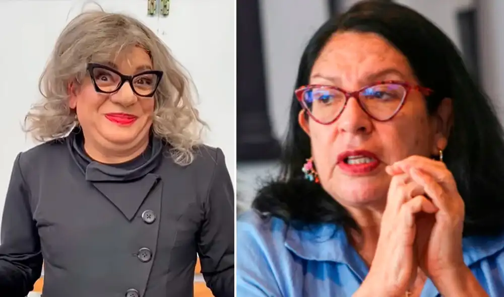 Carlos Vílchez adelanta lo que será la parodia a Michelle Alexander en “JB en ATV”. Foto: composición LR/ @CarlosVílchez / Instagram