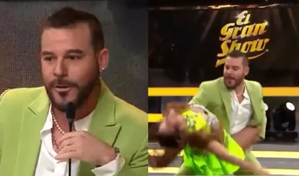 El jurado Adolfo Aguilar sacó sus pasos prohibidos en "El gran show". Foto: Adolfo Aguilar/Instagram