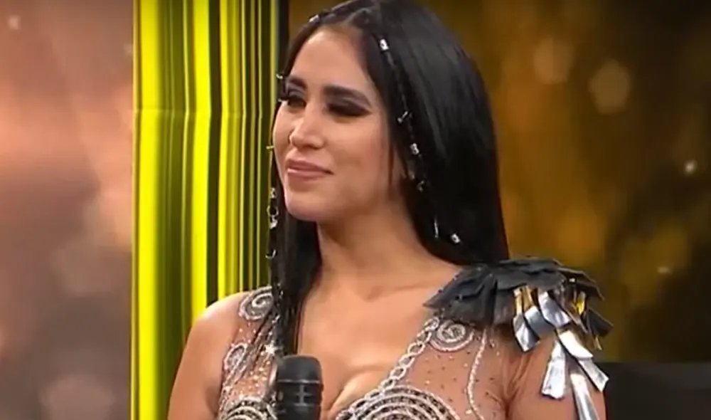 Melissa Paredes habla sobre ampay de Cuba. Foto: captura de América TV Melissa Paredes habla sobre ampay de Cuba. Foto: captura de América TV