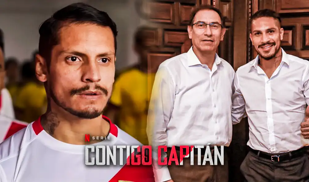 "Contigo capitán" es la segunda serie más vista en el top 10 de Netflix. Foto: composición LR/Netflix