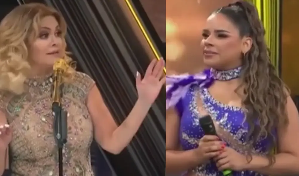 Giuliana Rengifo aseguró que está en "El gran show" por mérito propio. Foto: composición LR/captura de América TV