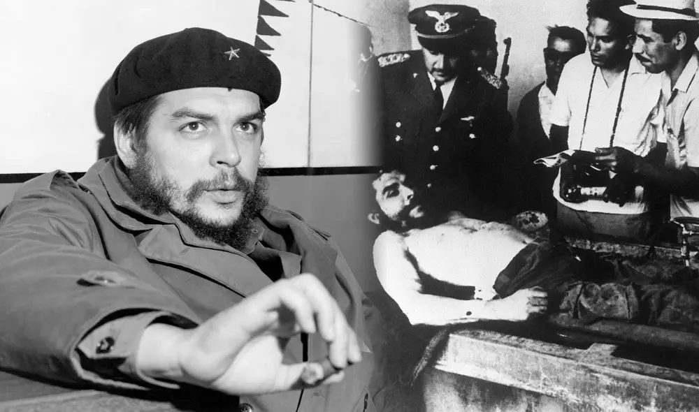 El 'Che' Guevara fue ejecutado un 9 de octubre de 1967. Foto: composición LR / AFP