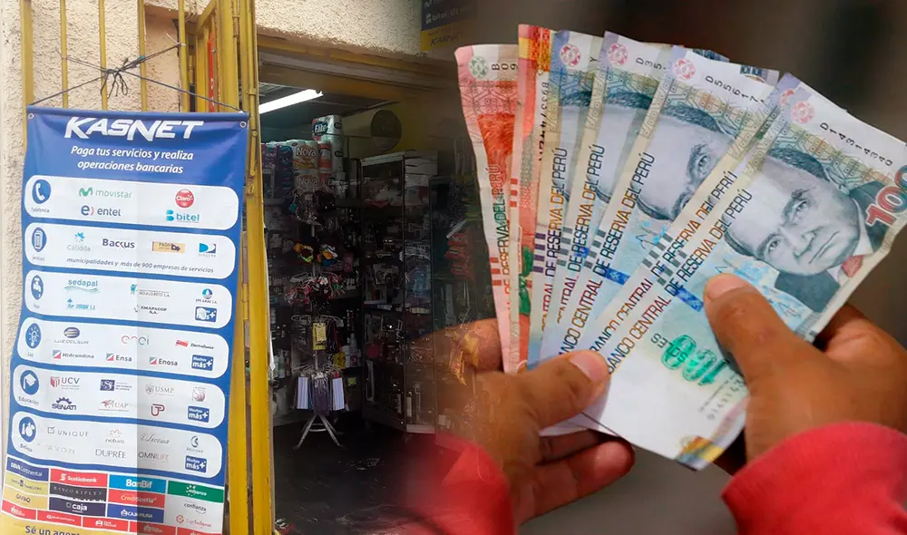 Global66 y KasNet habilitan más de 13.500 puntos para el retiro de remesas en efectivo. Foto: composición LR/World Org/Andina