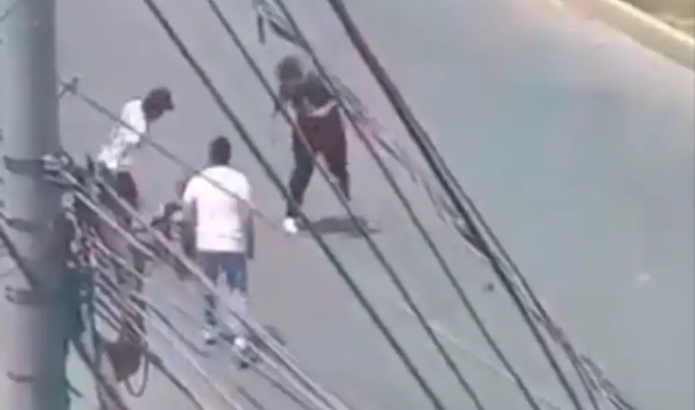 Vecinos de la zona exigen mayor seguridad durante eventos deportivos. Foto: captura / Twitter Vecinos de la zona exigen mayor seguridad durante eventos deportivos. Foto: captura / Twitter