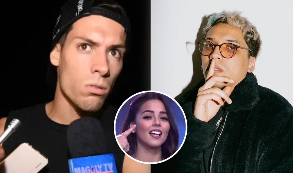 Patricio Parodi emitió algunas expresiones sobre Dafonseka y estas fueron observadas por los cibernautas. Foto: composición LR/ captura de ATV/ @dafonseka/Instagram