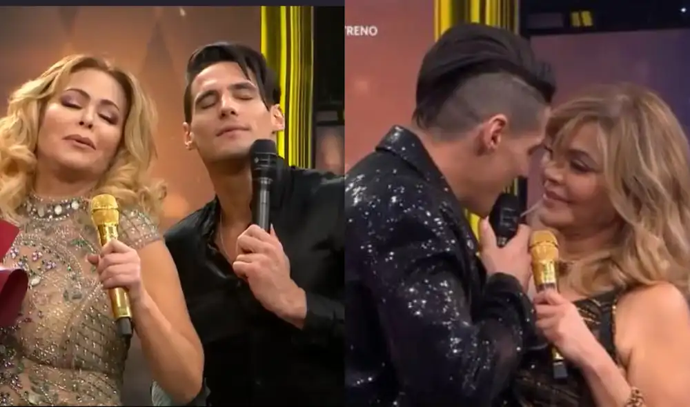 Facundo González le regala romántico presente a Gisela Valcárcel. Foto: composición LR/ captura de América TV Facundo González le regala romántico presente a Gisela Valcárcel. Foto: composición LR/ captura de América TV