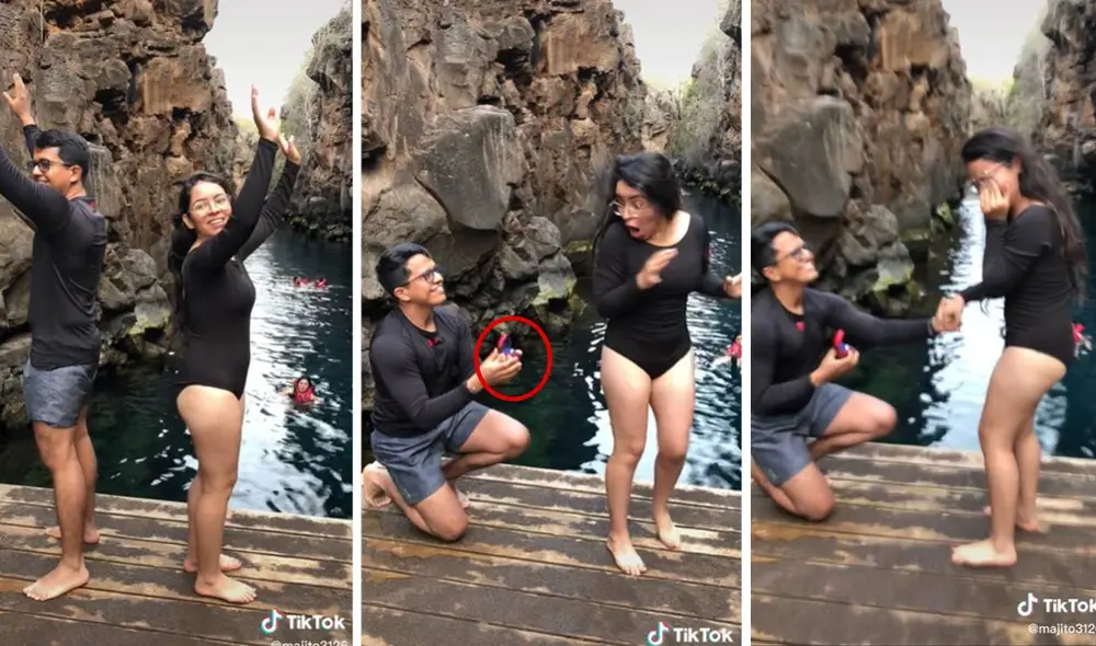 El video no tardó en viralizarse en las redes sociales. Foto: composición LR/captura de TikTok/@majito3126