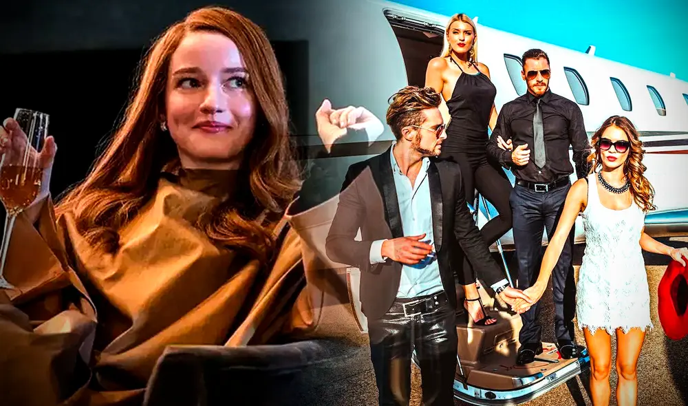 El caso de Anna Sorokin, la falsa heredera de una familia alemana en Nueva York, inspiró a la serie "Inventando a Anna", que se estrenó en febrero de este año por Netflix. Foto: composición de Gerson Cardoso/LR/Netflix/Mega Ricos